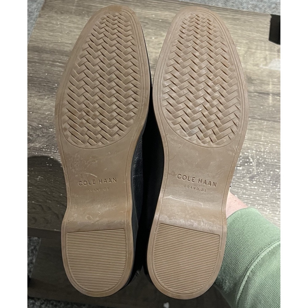 Cole Haan Black Leather Loafers - Picture 4 of 10